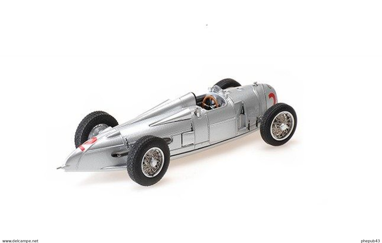 Auto Union Typ A Langheck - Hermann Zu Leiningen - VIII ADAC Eifelrennen 1934 #2 - Minichamps - Minichamps