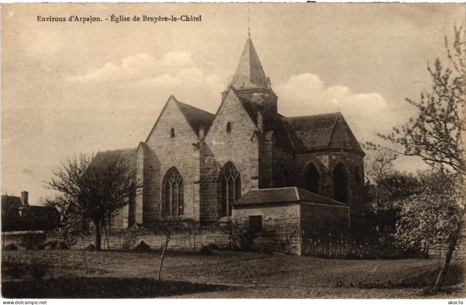 CPA Bruyeres Le Chatel Eglise (1349752) - Bruyeres Le Chatel