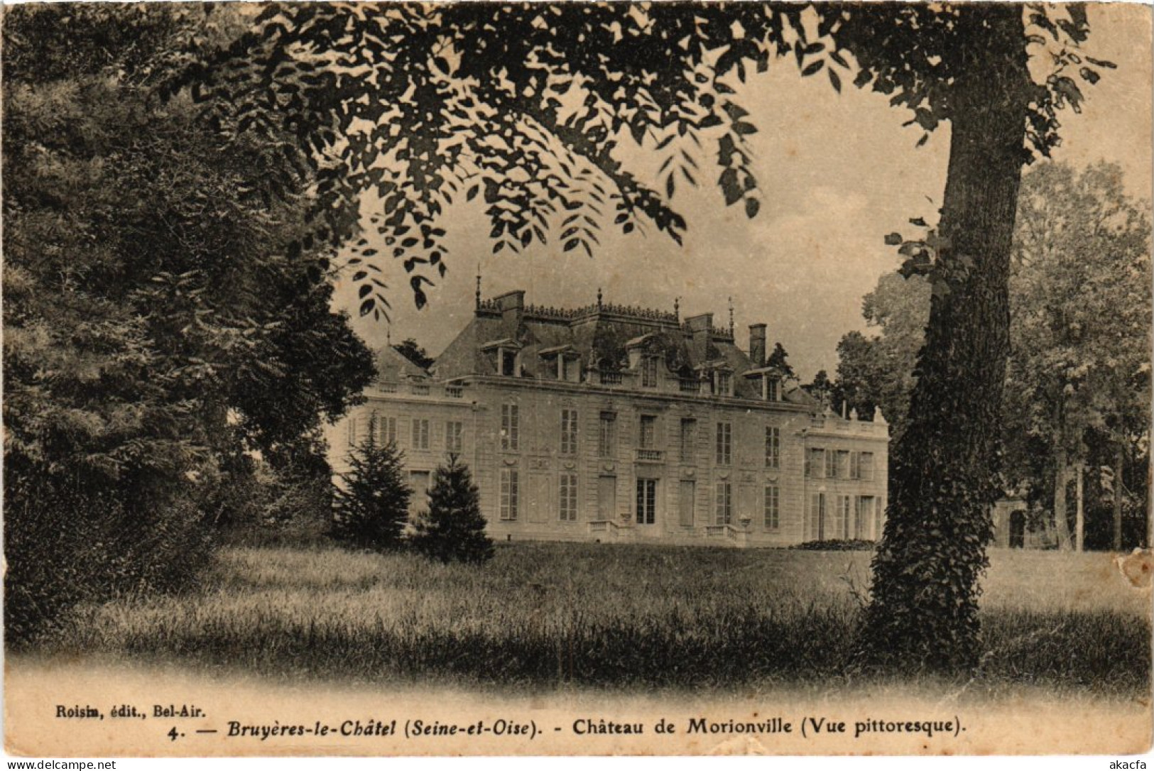 CPA Bruyeres Le Chatel Chateau De Morionville (1349756) - Bruyeres Le Chatel