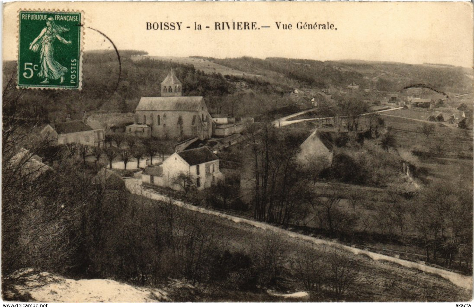 CPA Boissy Vue Generale (1349913) - Boissy-la-Rivière