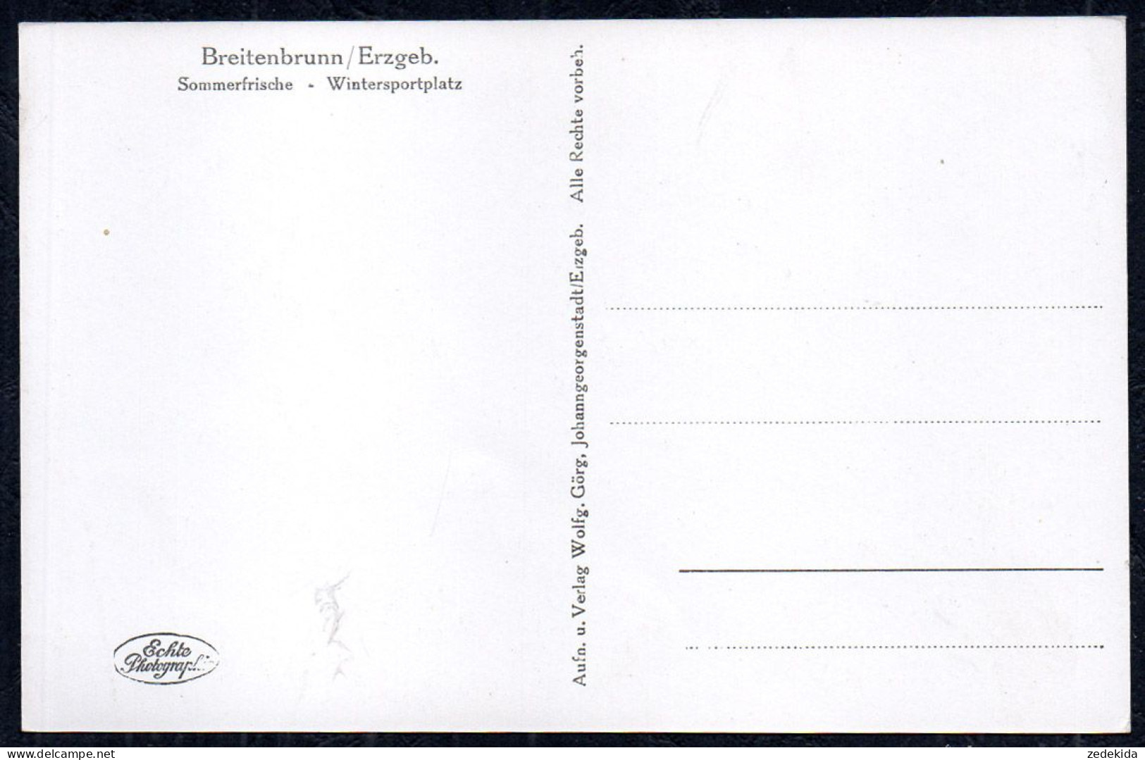 G4789 - Breitenbrunn Steinheidel - Verlag Wolfgang Görg - Breitenbrunn