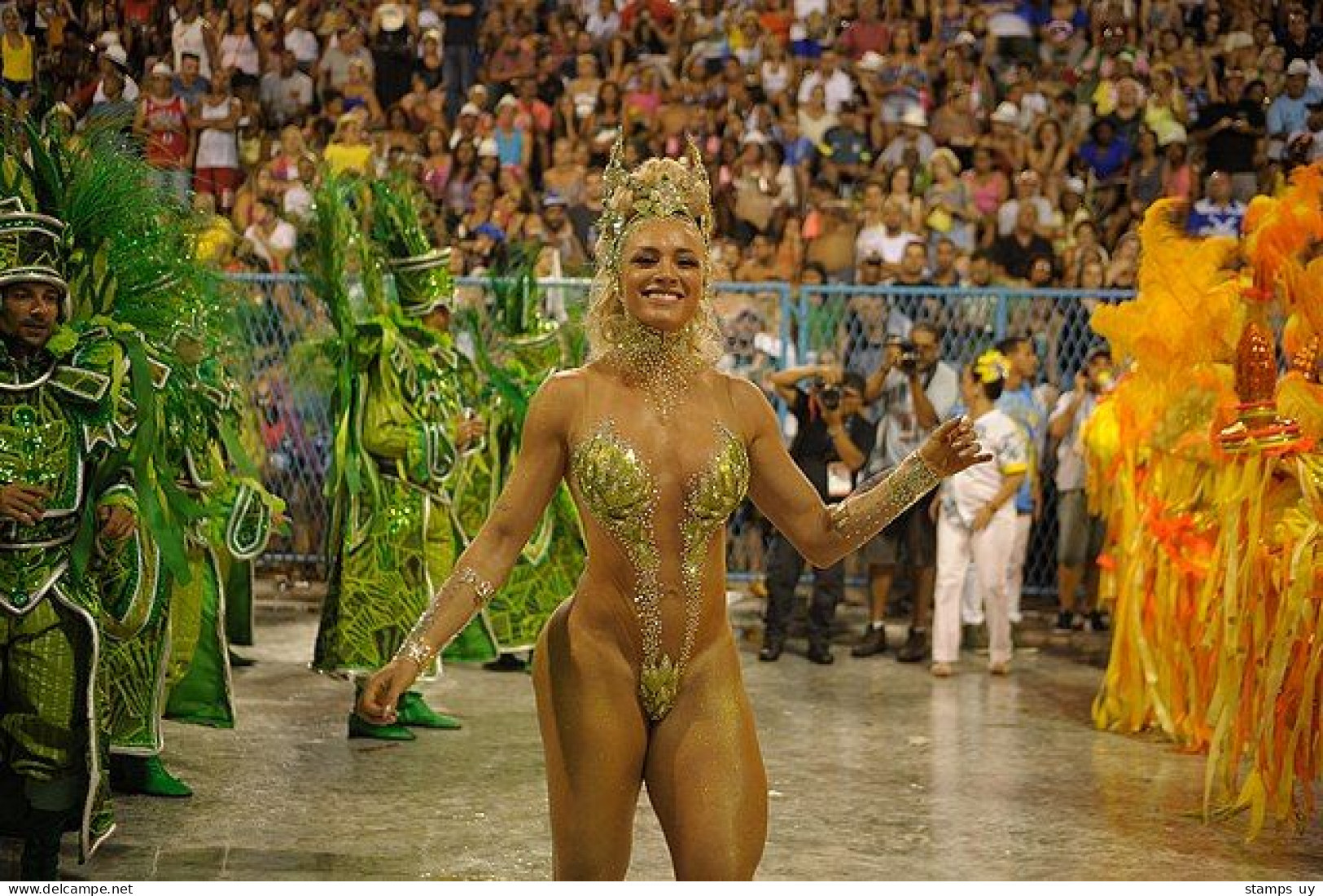 URUGUAY 2022 (Tourism, Artigas, Samba Dance, Music, Carnival, Minerals, Amethyst, Agriculture, Sugar Cane) - 1 FDC - Danse