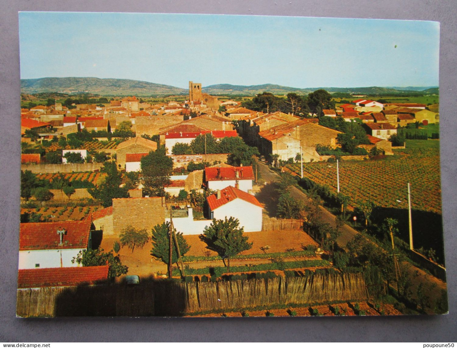 CP 11 Aude PEPIEUX Prés Capendu  - Vue Générale Du Village 1970 - Capendu