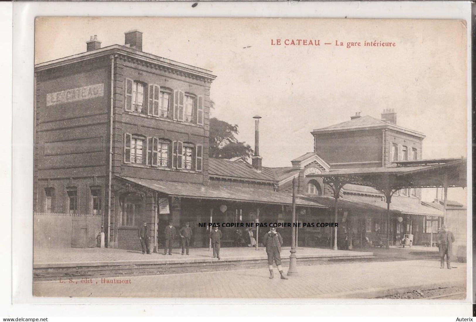 59 Le Cateau La Gare Interieure - Le Cateau