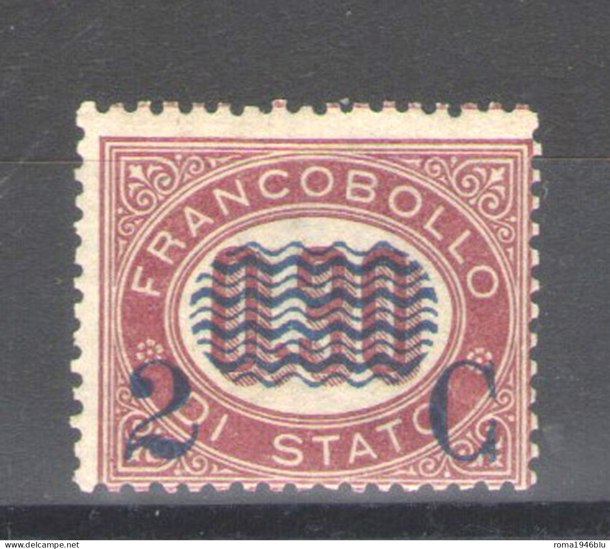 REGNO 1878 SERVIZIO 2 C. SU 0,30 ** MNH C. DIENA - Nuovi