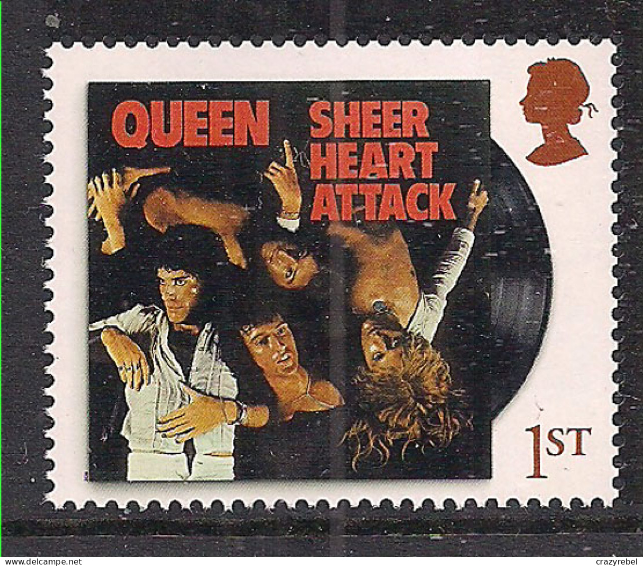GB 2020 QE2 1st Music Giants Queen 1974 Heart Attack Umm SG 4389 Ex DY 35 ( R336 ) - Unused Stamps