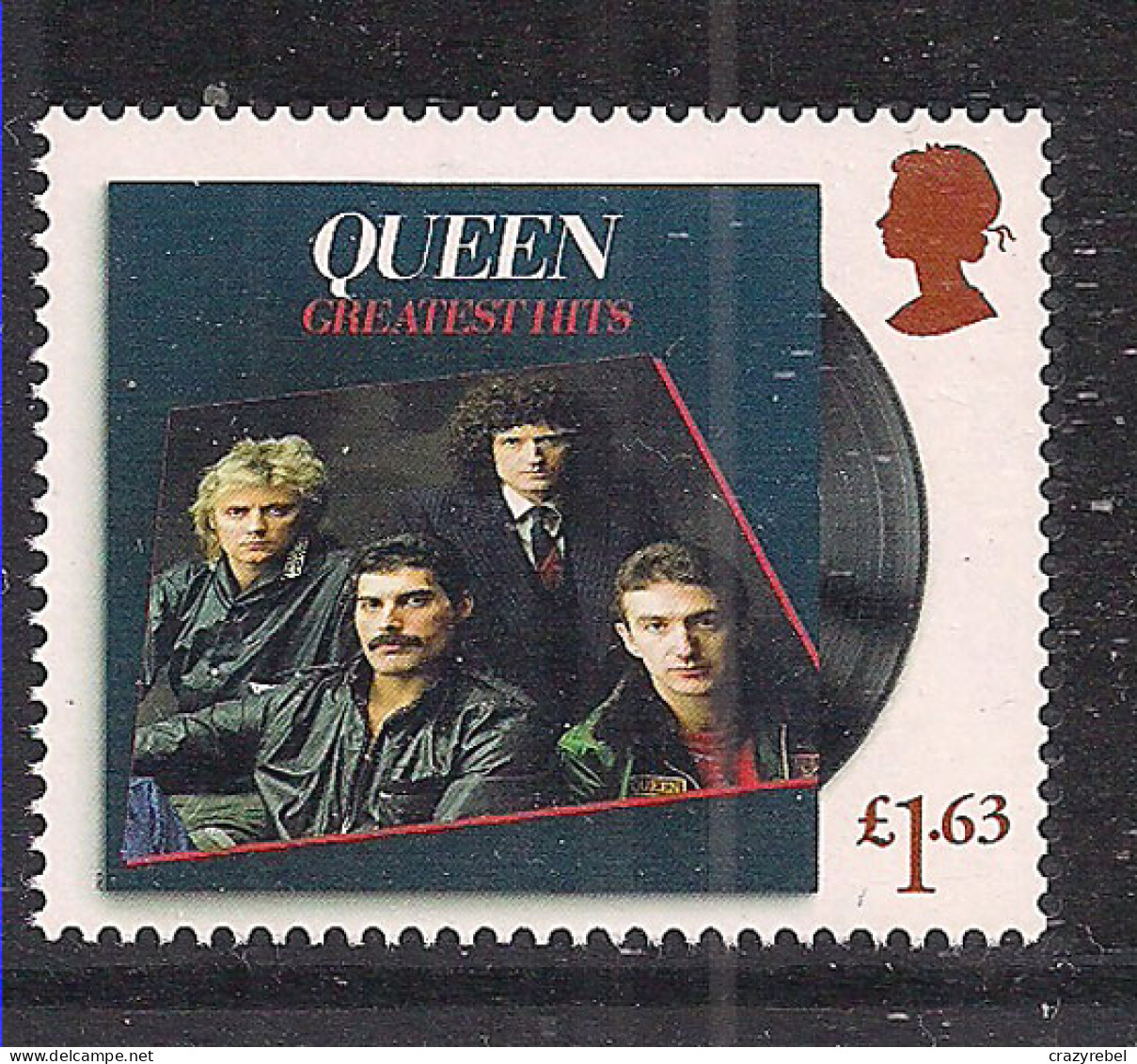 GB 2020 QE2 £1.63 Music Giants Queen 1981 Greatest Hits Umm SG 4393 Ex DY 35 ( R864 ) - Unused Stamps