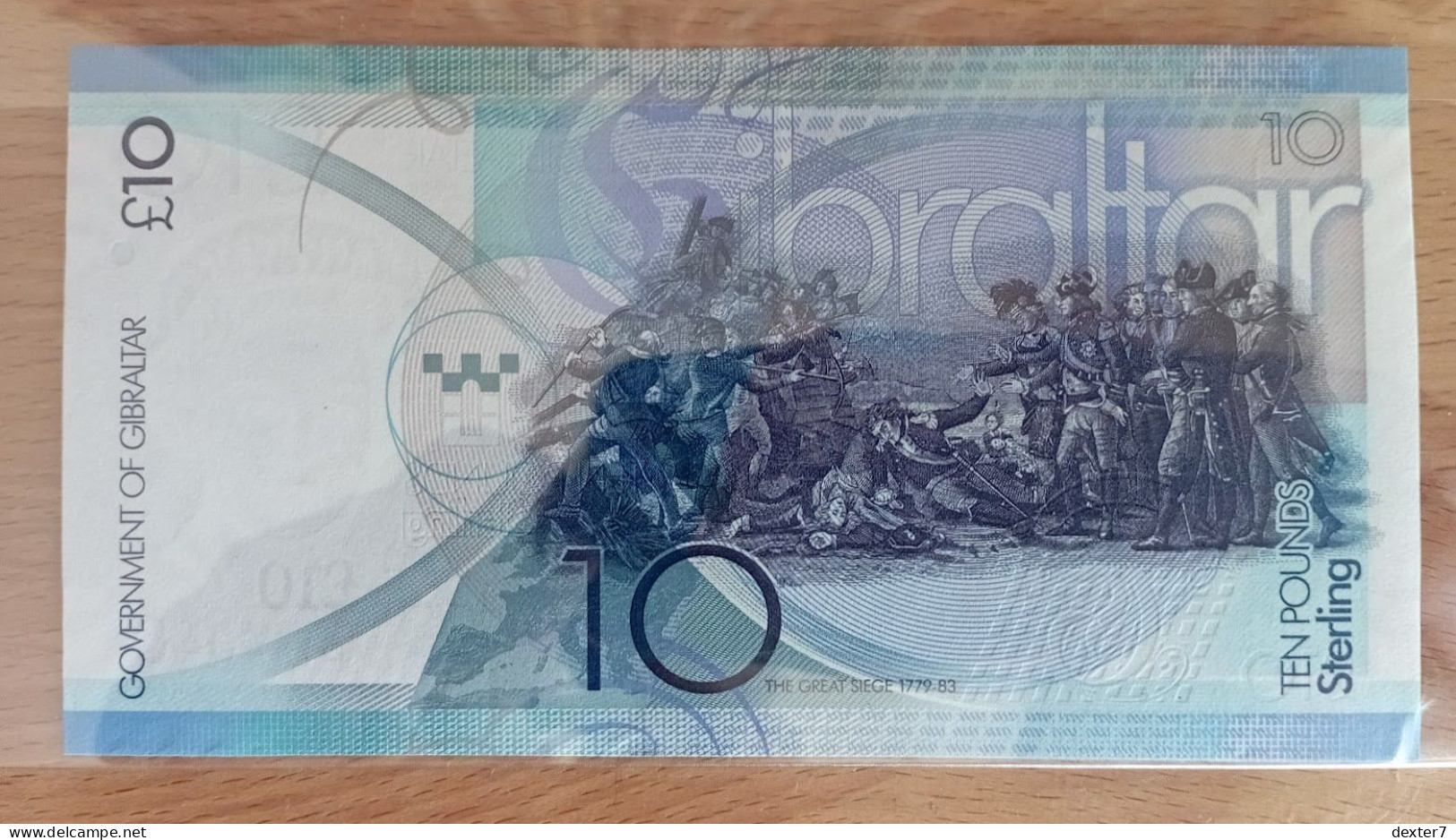 Gibraltar 2010 10 Pounds UNC - Gibilterra