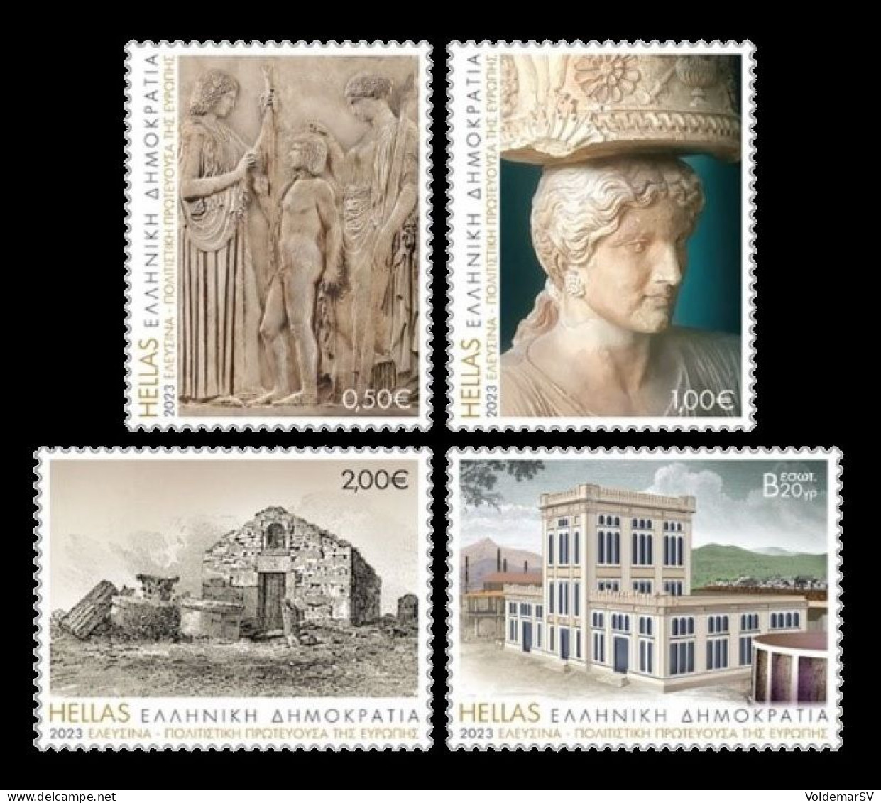 Greece 2023 Mih. 3189/92 Elefsina - European Capital Of Culture 2023 MNH ** - Neufs