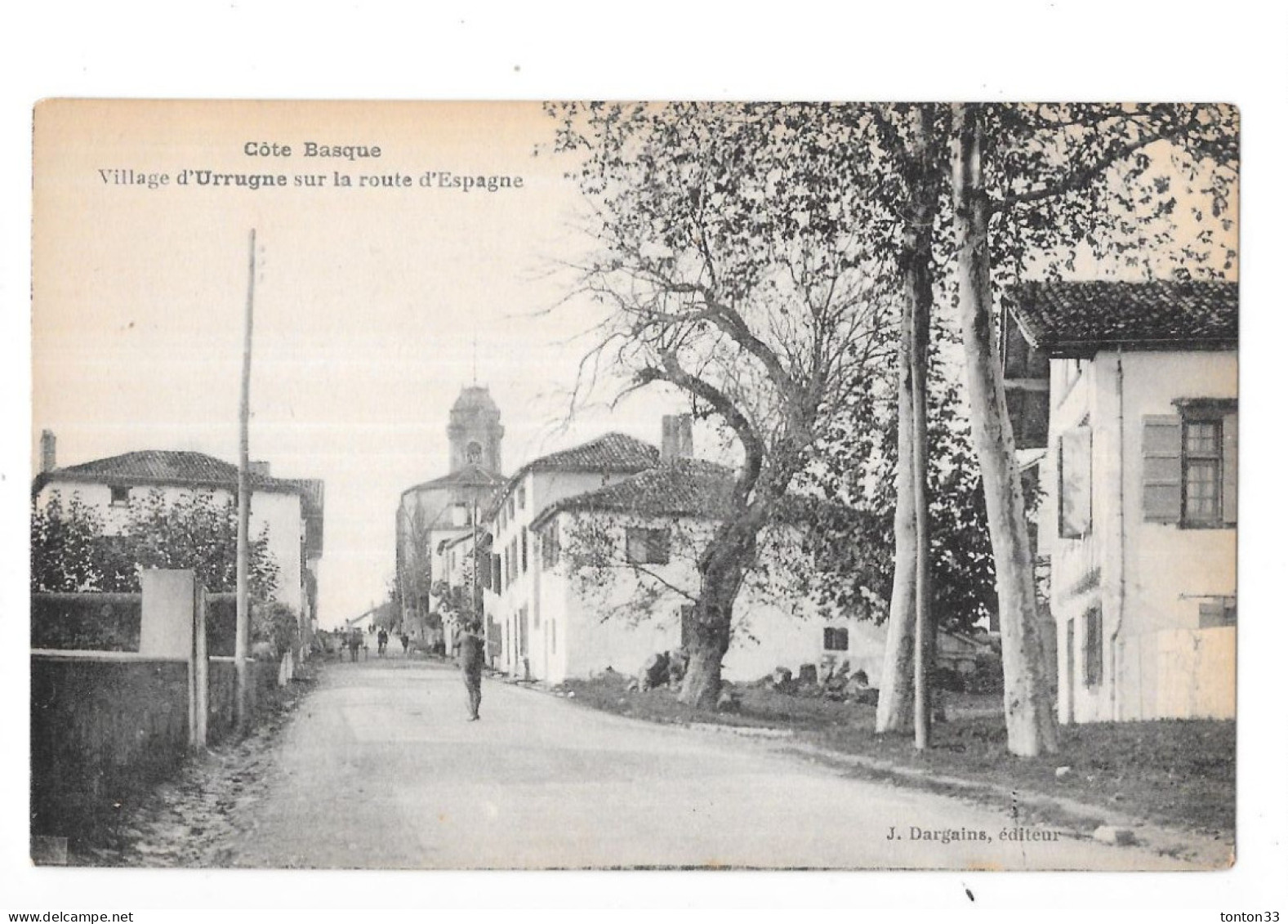 DEPT 64 - Village D'URRUGNE Sur La Route D'Espagne - SON - - Urrugne