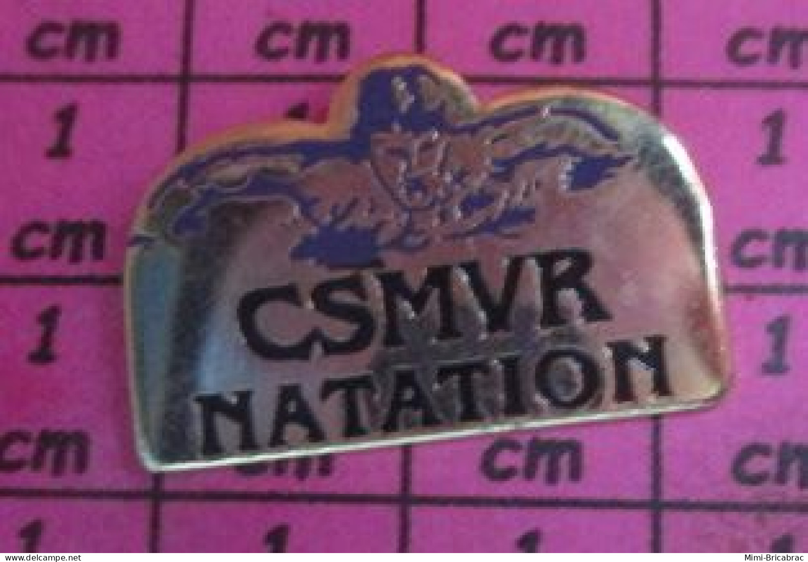 818c Pin's Pins / Belle Qualité Et Rare / SPORTS / CLUB NATATION CSMVR - Nuoto