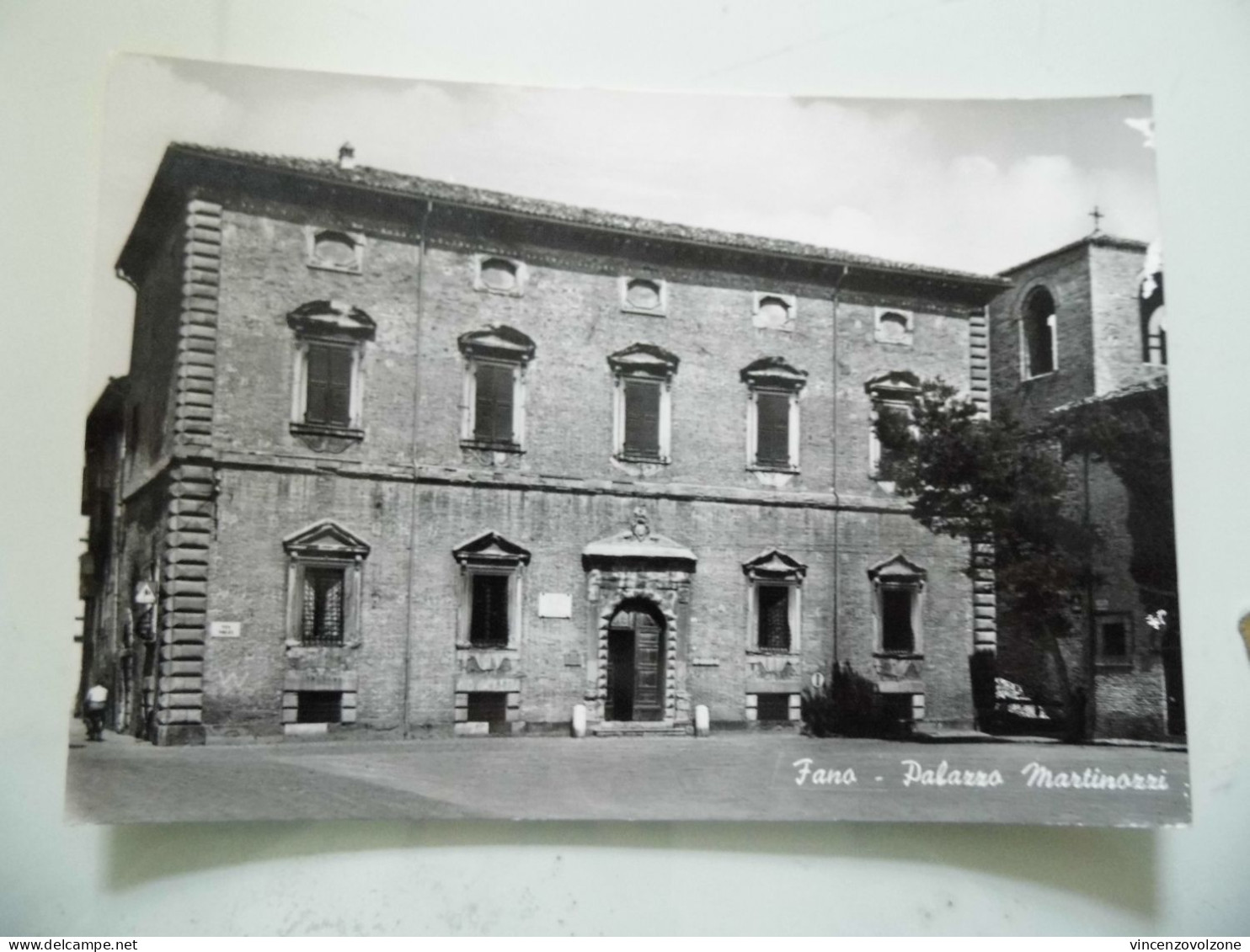 Cartolina "FANO Palazzo Martinozzi" - Fano