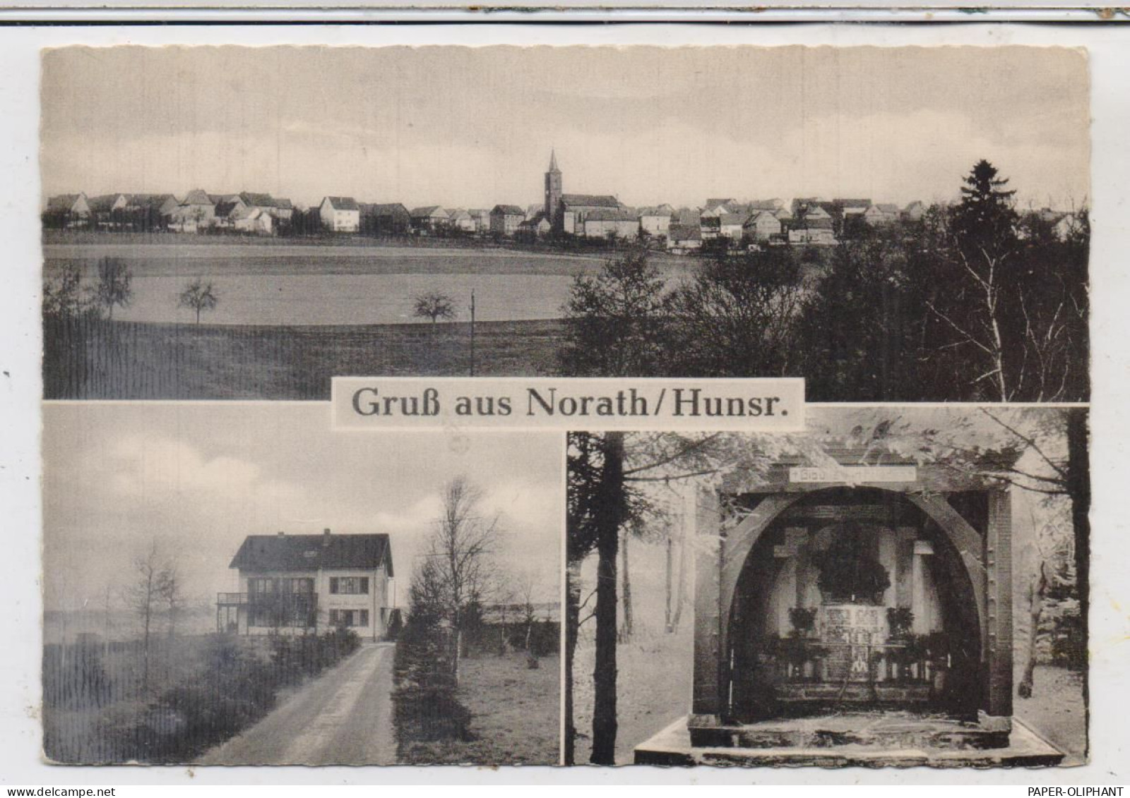 5449 NORATH, Mehrbild-AK 60er Jahre, Verlag Pohlen - Rhein-Hunsrück-Kreis