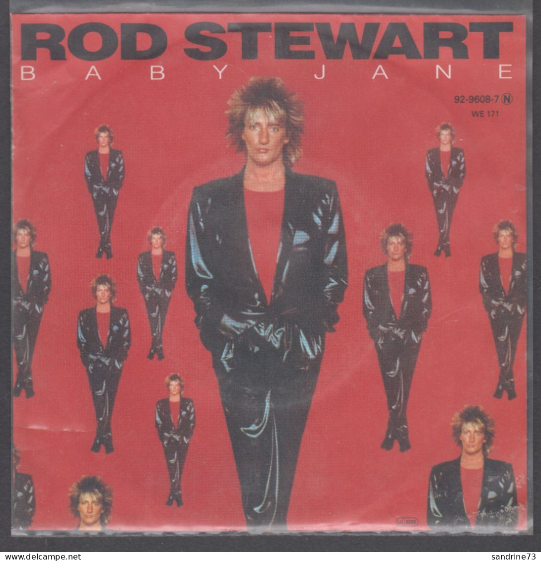 Disque Vinyle 45t - Rod Stewart - Baby Jane - Dance, Techno & House