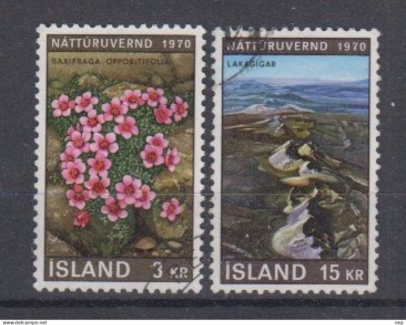 IJSLAND - Michel - 1970 - Nr 447/48 - Gest/Obl/Us - Usados