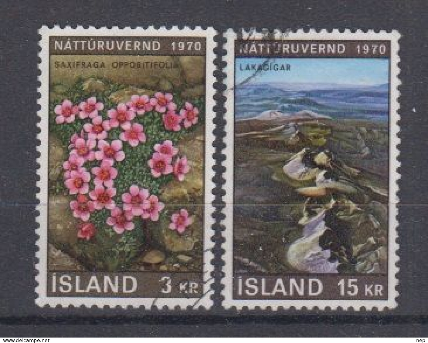 IJSLAND - Michel - 1970 - Nr 447/48 - Gest/Obl/Us - Used Stamps