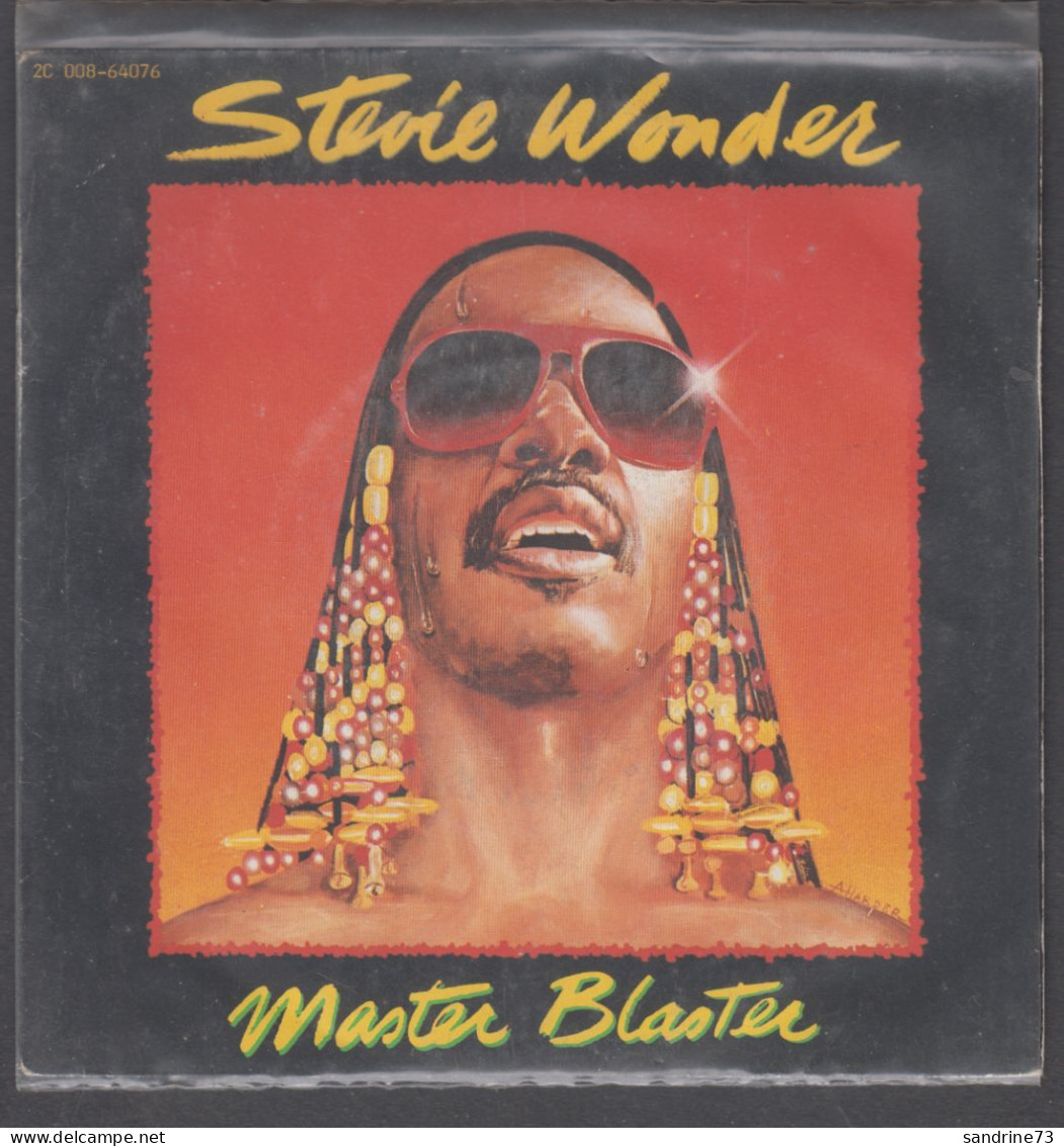 Disque Vinyle 45t - Stevie Wonder - Master Blaster - Reggae