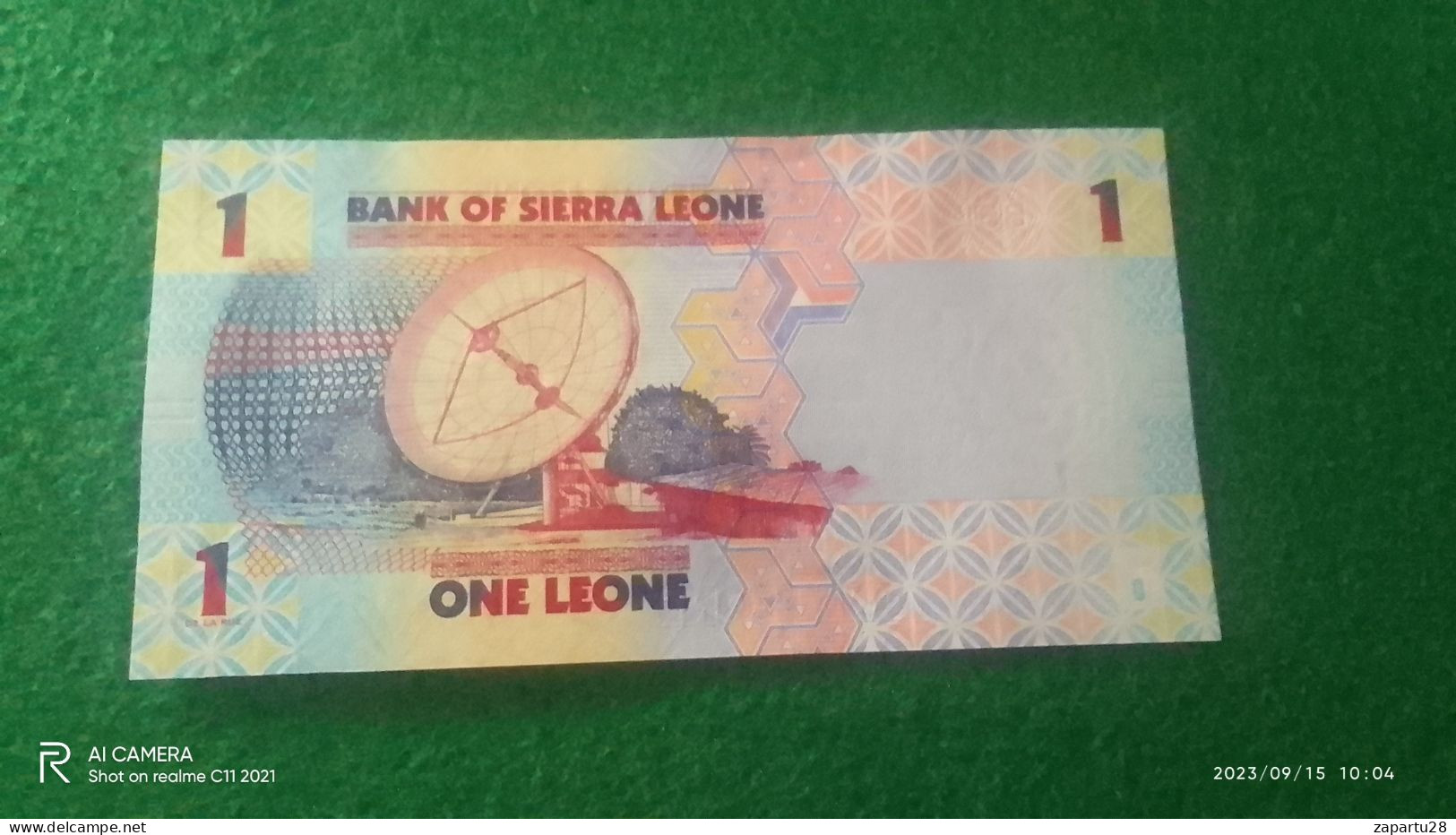 SİERRA LEONE-     1     LEONE       UNC - Sierra Leona