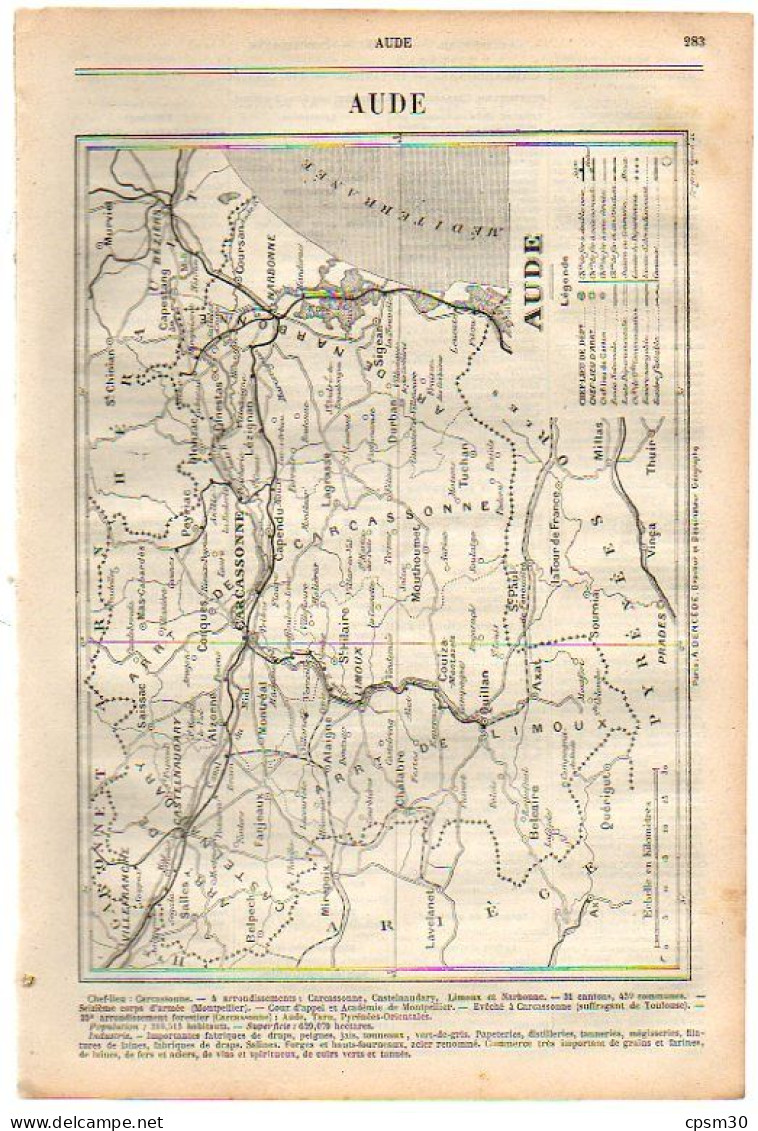 ANNUAIRE - 11 - Département Aude - Année 1900 - édition Didot-Bottin - 26 Pages - Annuaires Téléphoniques