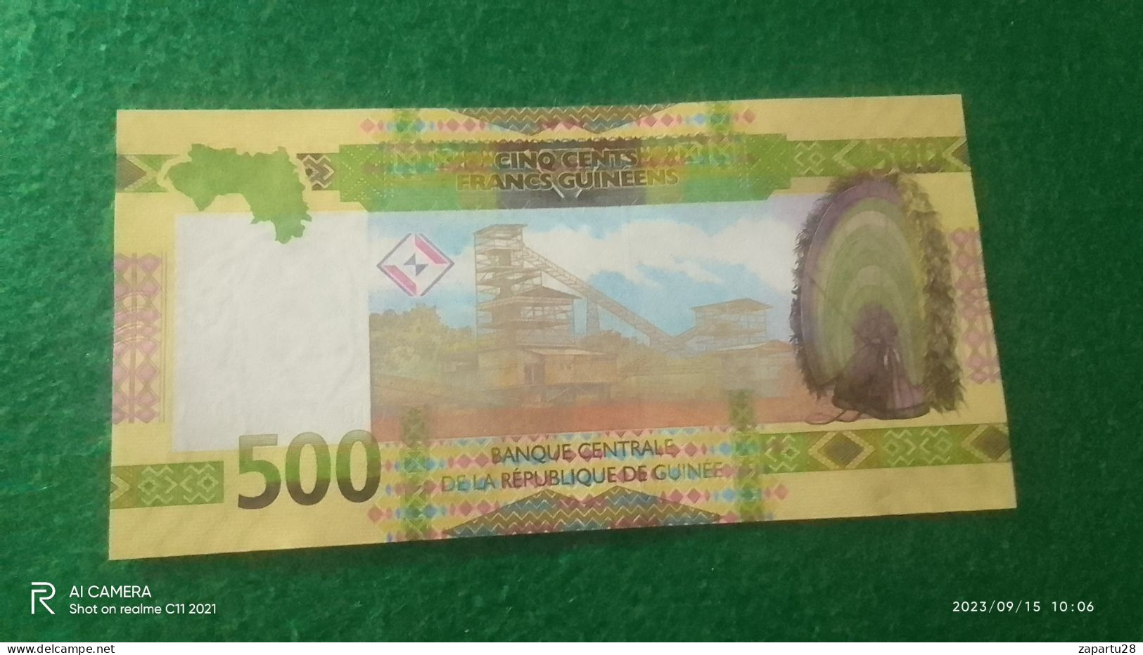 GUİNE-     500    FRANK       UNC - Guinea