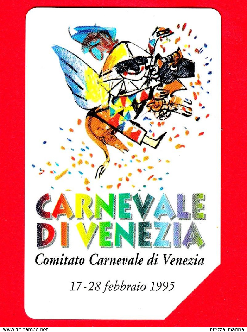 ITALIA - Scheda Telefonica - Telecom - Usata - Carnevale Di Venezia - Alfanumerica - C&C 2436 - Golden 395 - Öff. Sonderausgaben