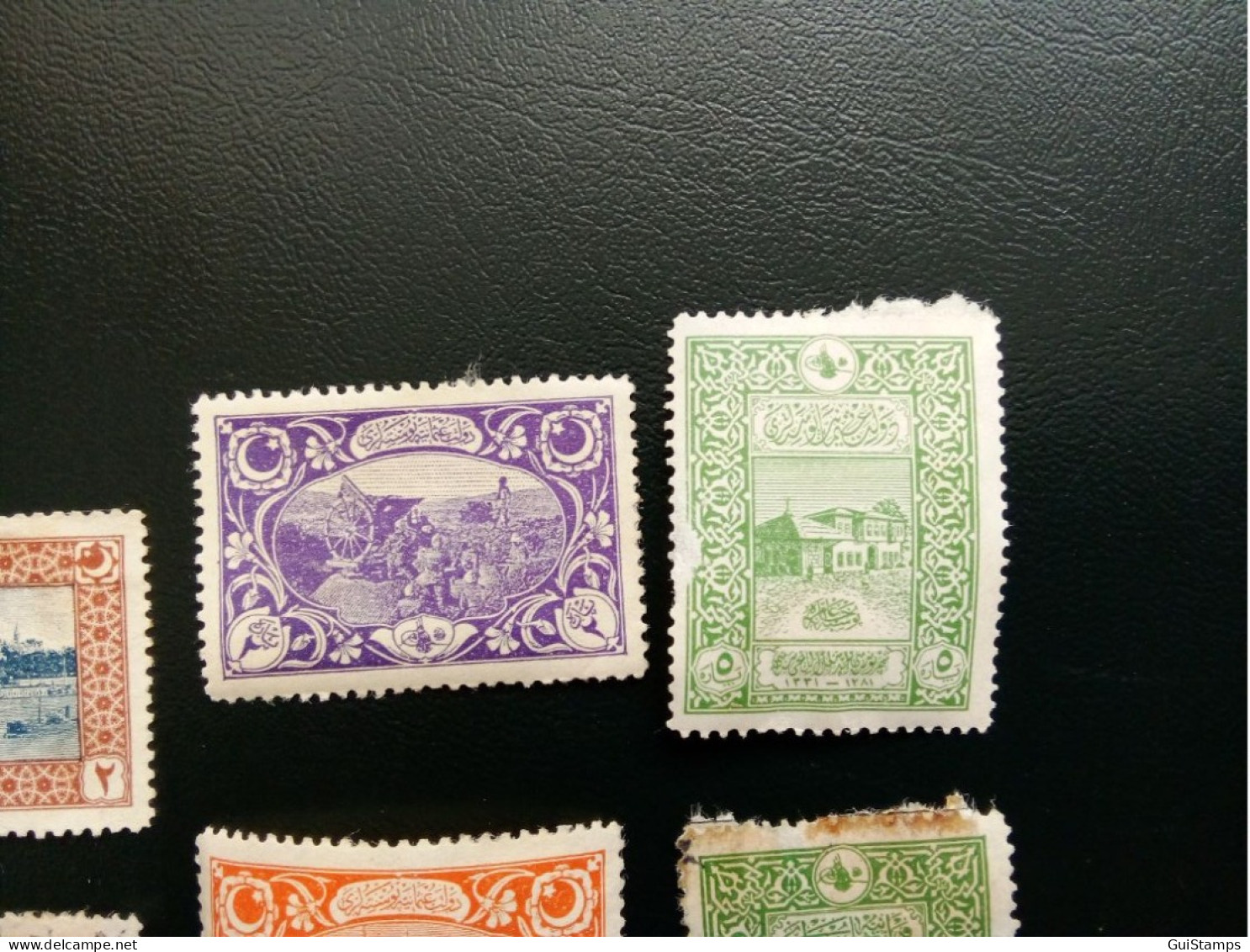 Mix value stamps - Reference World Stamps Catlogue 1914- 1917