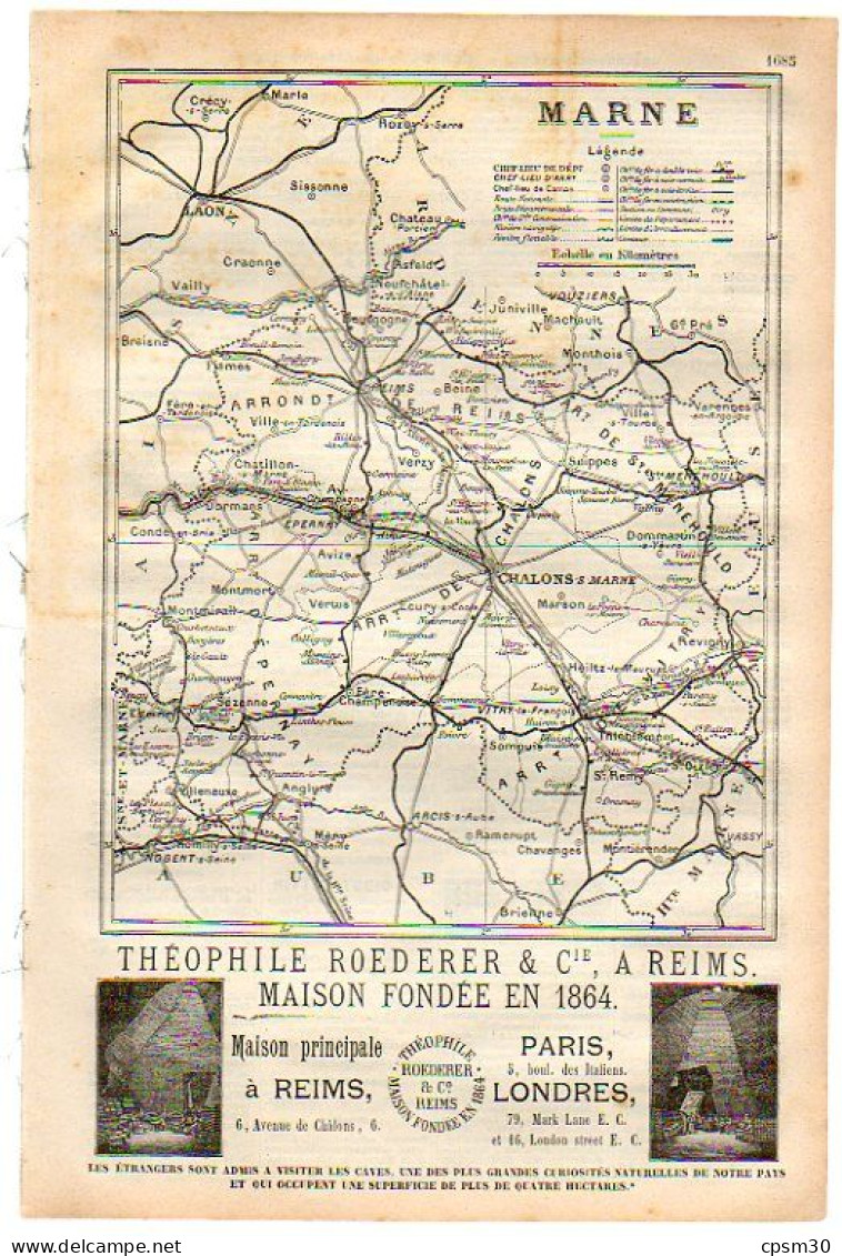 ANNUAIRE - 51 - Département Marne - Année 1900 - édition Didot-Bottin - 55 Pages - Telefonbücher