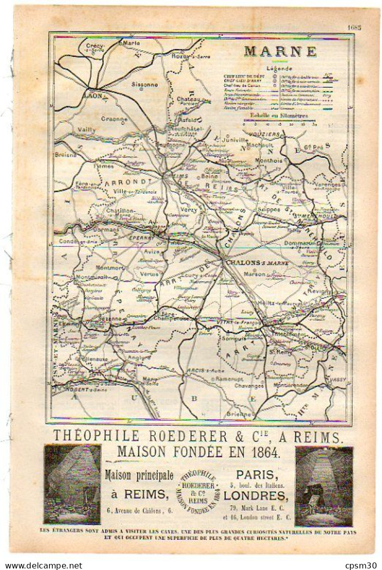 ANNUAIRE - 51 - Département Marne - Année 1900 - édition Didot-Bottin - 55 Pages - Annuaires Téléphoniques
