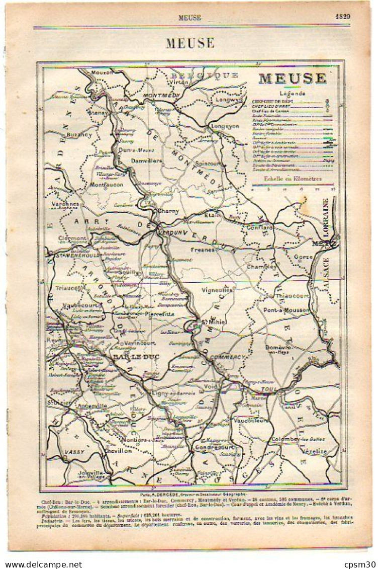 ANNUAIRE - 55 - Département Meuse - Année 1900 - édition Didot-Bottin - 32 Pages - Telefonbücher