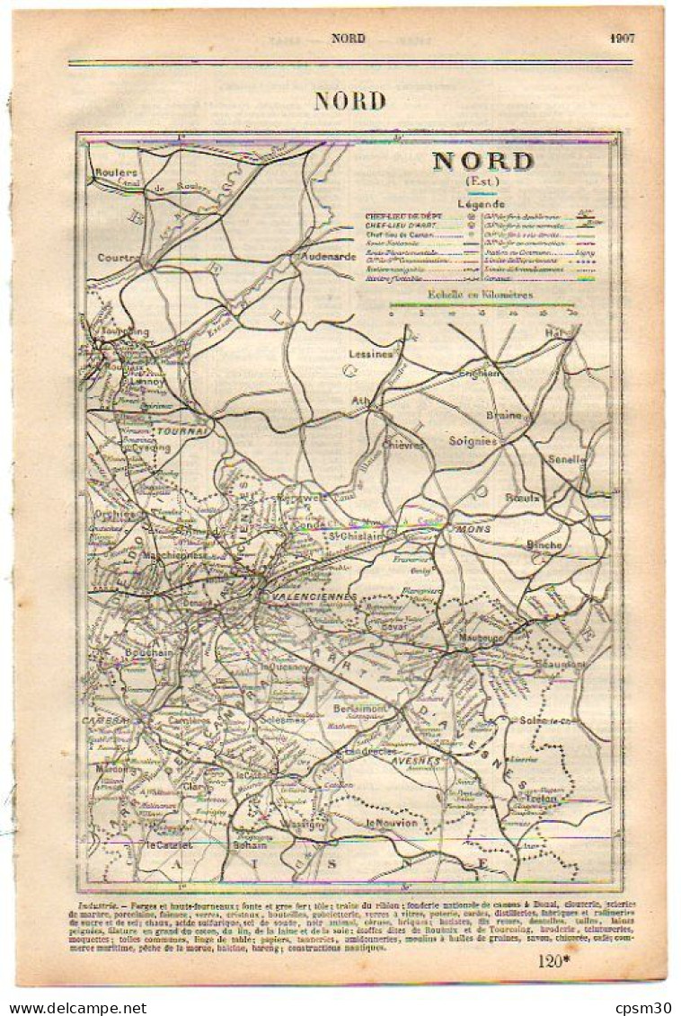 ANNUAIRE - 59 - Département Nord - Année 1900 - édition Didot-Bottin - 172 Pages - Telefonbücher