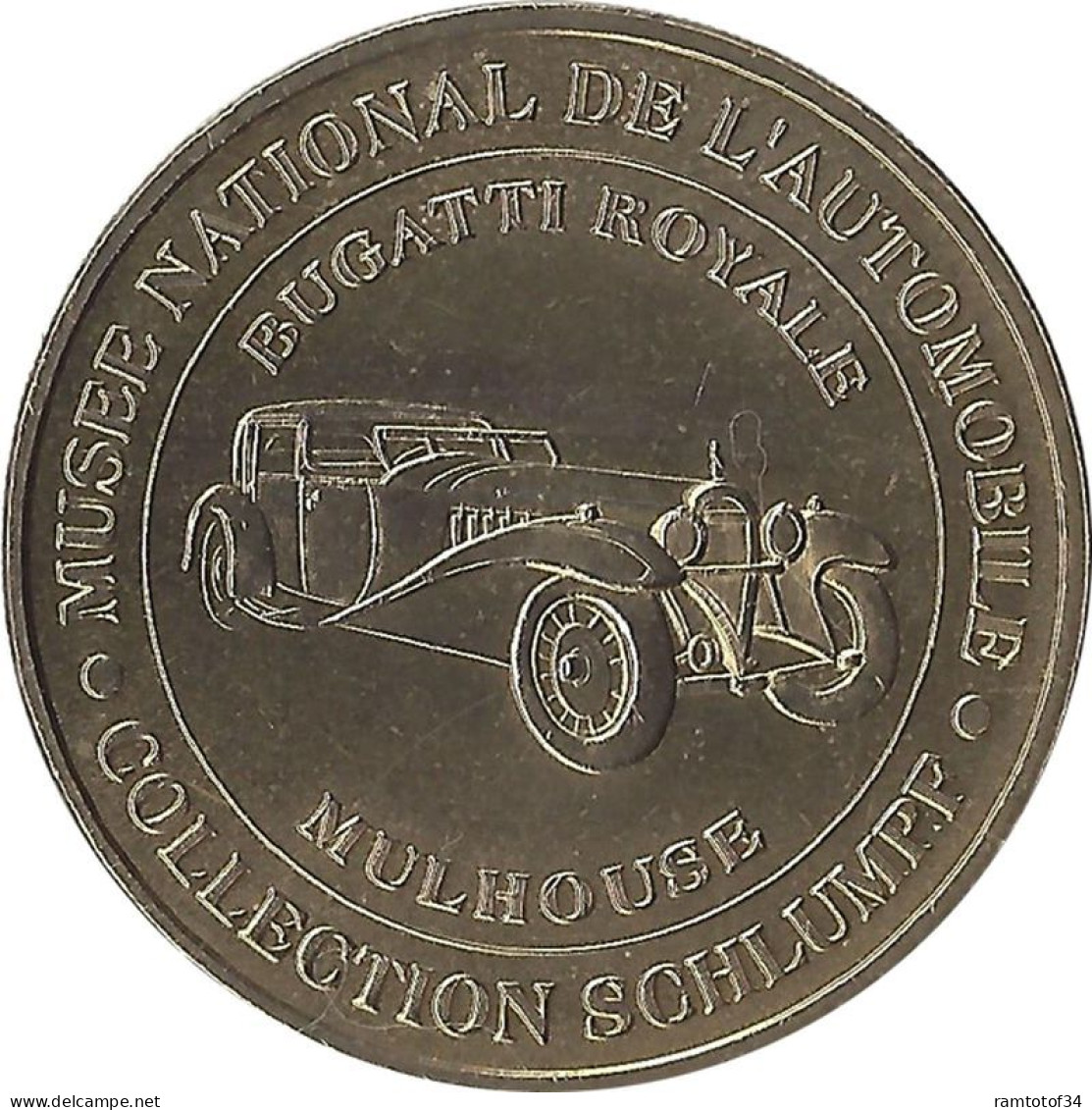 2005 MDP135 - MULHOUSE - Cité De L'automobile 1 (Bugatti Royale) / MONNAIE DE PARIS - 2005