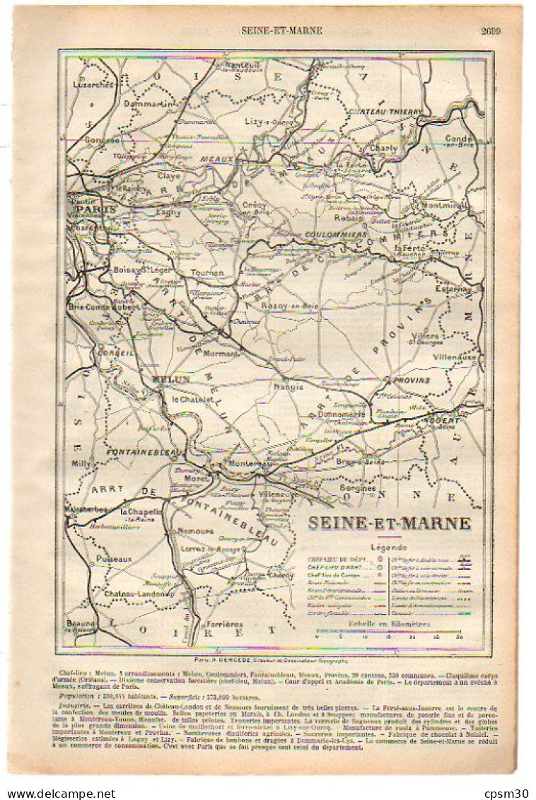 ANNUAIRE - 77 - Département Seine Et Marne - Année 1900 - édition Didot-Bottin - 50 Pages - Annuaires Téléphoniques