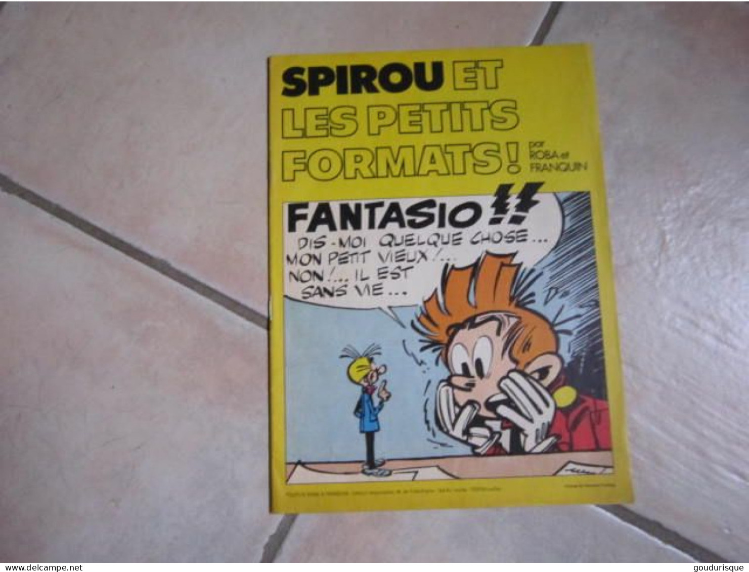 SPIROU ET LES PETITS FORMATS PUBLICITAIRE CHEVRON - Spirou Et Fantasio