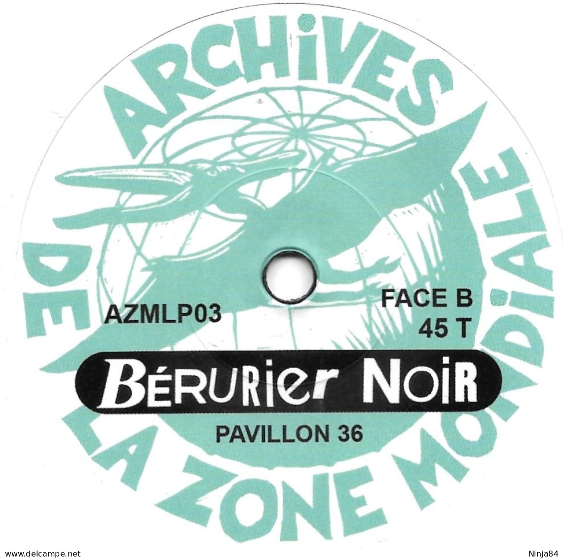 SP 45 RPM (7) Bérurier Noir  "  L'empereur Tomato-ketchup  " - Punk