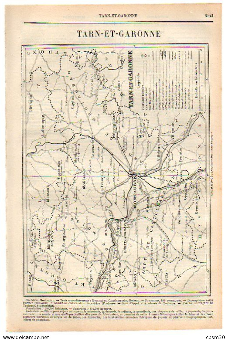 ANNUAIRE - 82 - Département Tarn Et Garonne - Année 1900 - édition Didot-Bottin - 15 Pages - Annuaires Téléphoniques