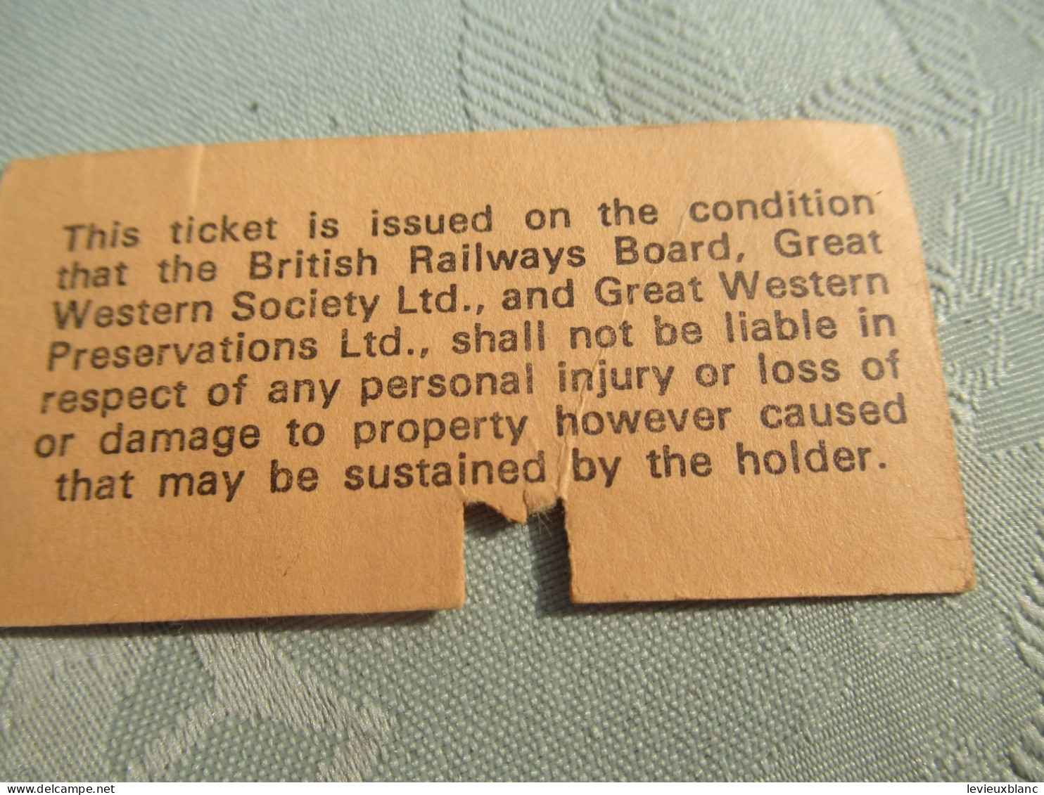 British Railways/ Great Western Society/ DIDCOT/ Aout 1986      TCK248 - Unclassified