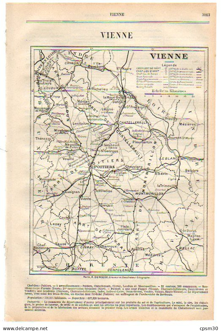 ANNUAIRE - 86 - Département Vienne - Année 1900 - édition Didot-Bottin - 23 Pages - Telefonbücher