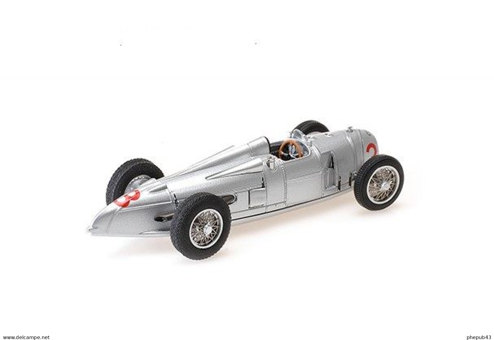 Auto Union Typ A Langheck - August Momberger - VIII ADAC Eifelrennen 1934 #3 - Minichamps - Minichamps