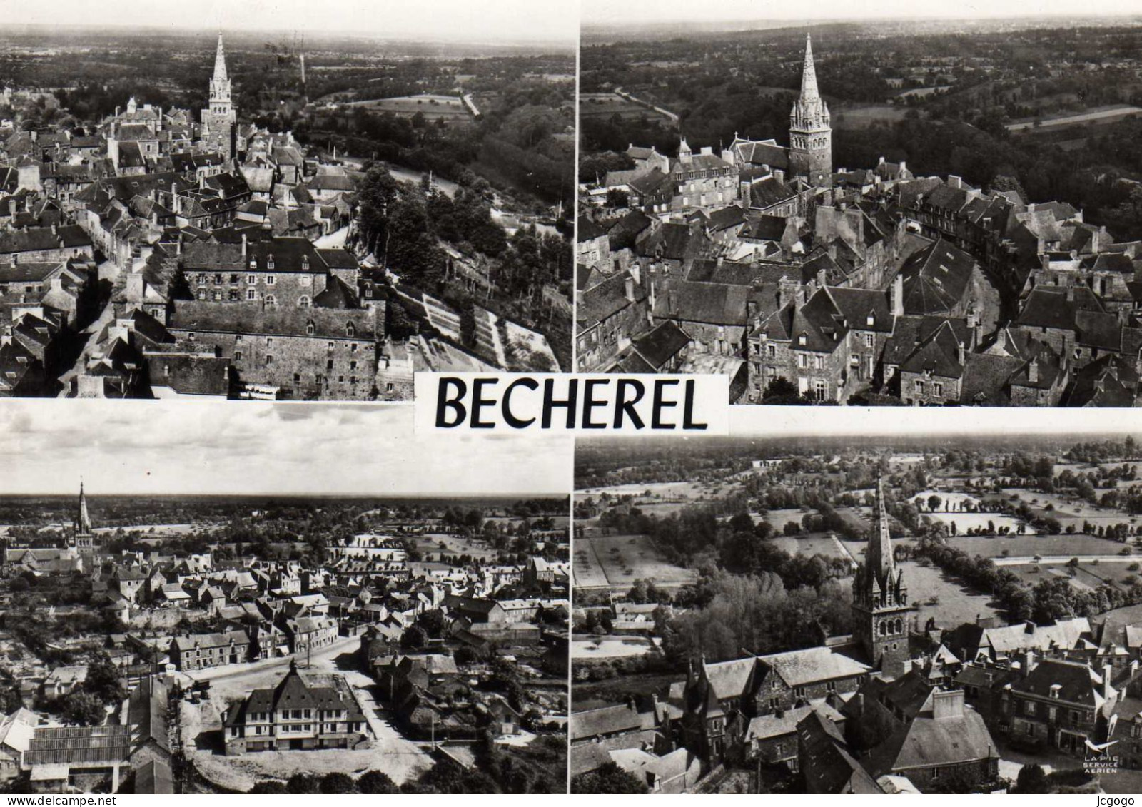 BÉCHEREL  Vue Aérienne - Bécherel