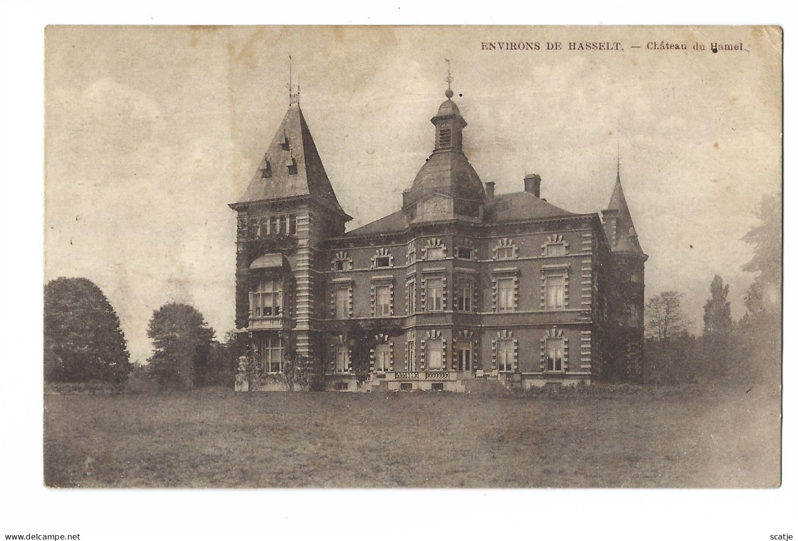 Environs De Hasselt.   -   Château De Hamel   -   MILITARIA   -   1921   Naar   Aken - Hasselt