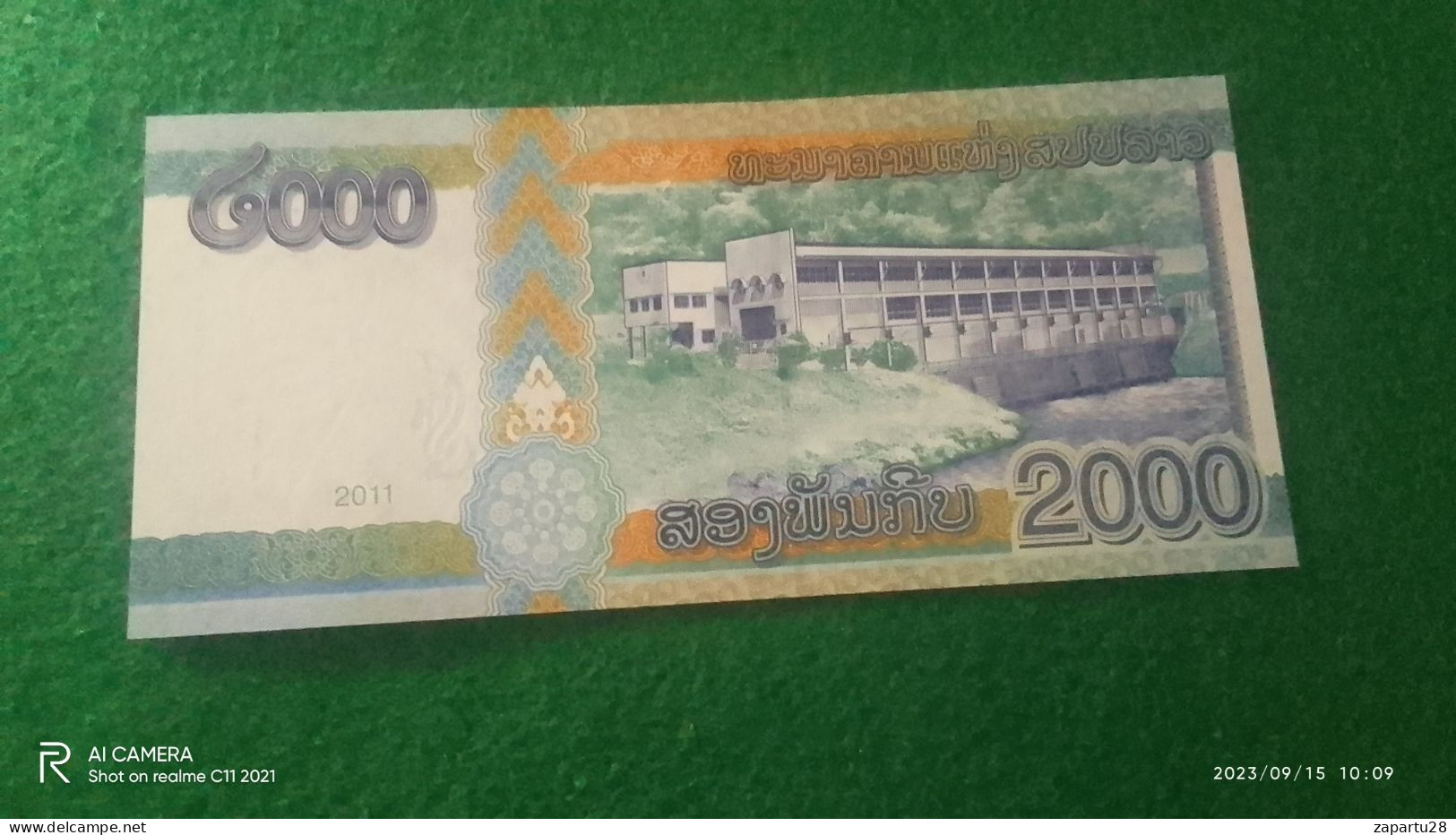 KAMBOÇYA-          2000 RİELS             UNC - Cambodge