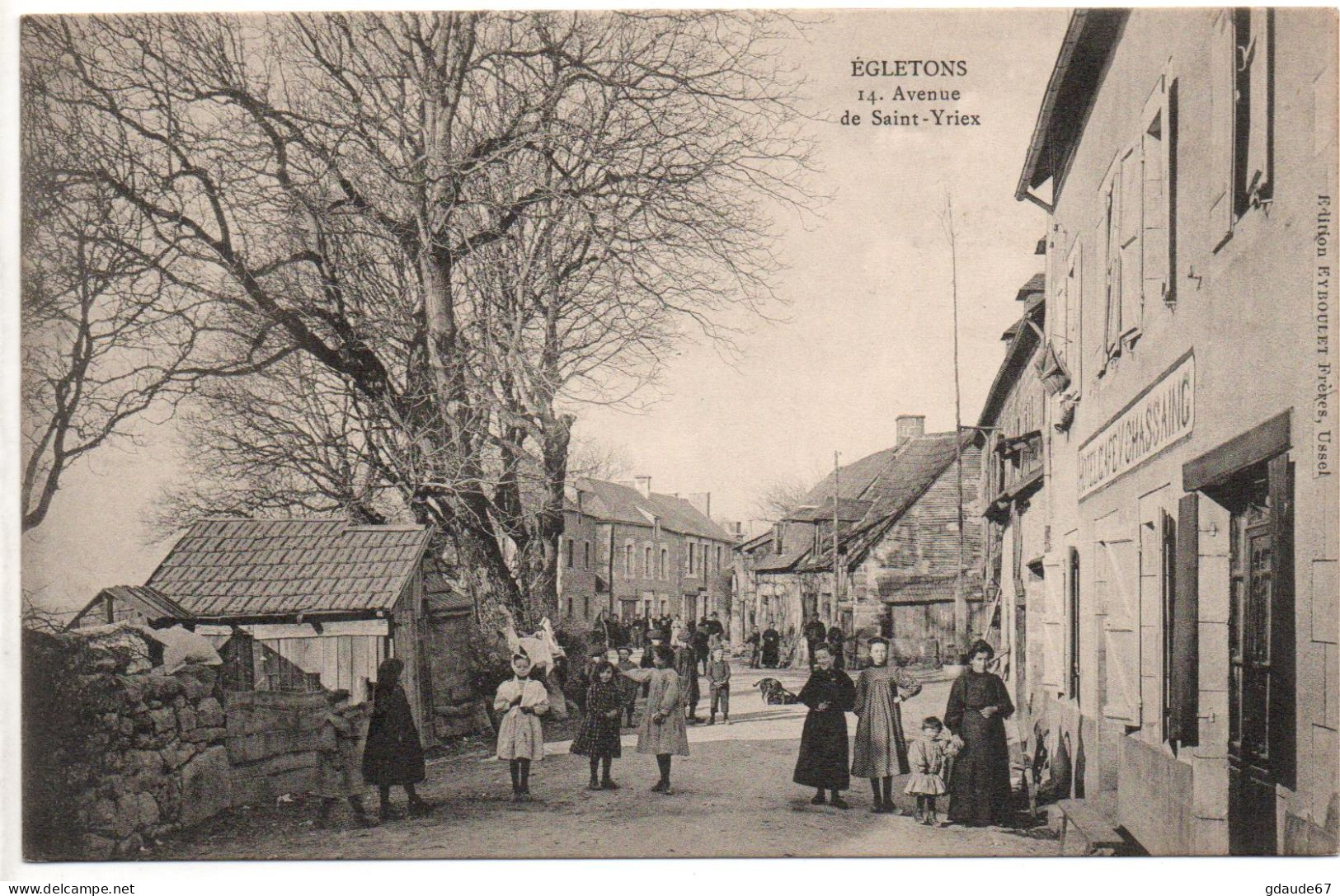 EGLETONS (19) - AVENUE DE SAINT YRIEIX - Egletons