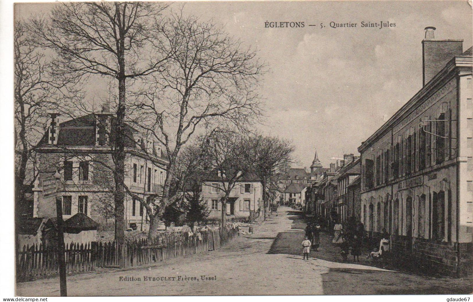 EGLETONS (19) - QUARTIER SAINT JULES - Egletons