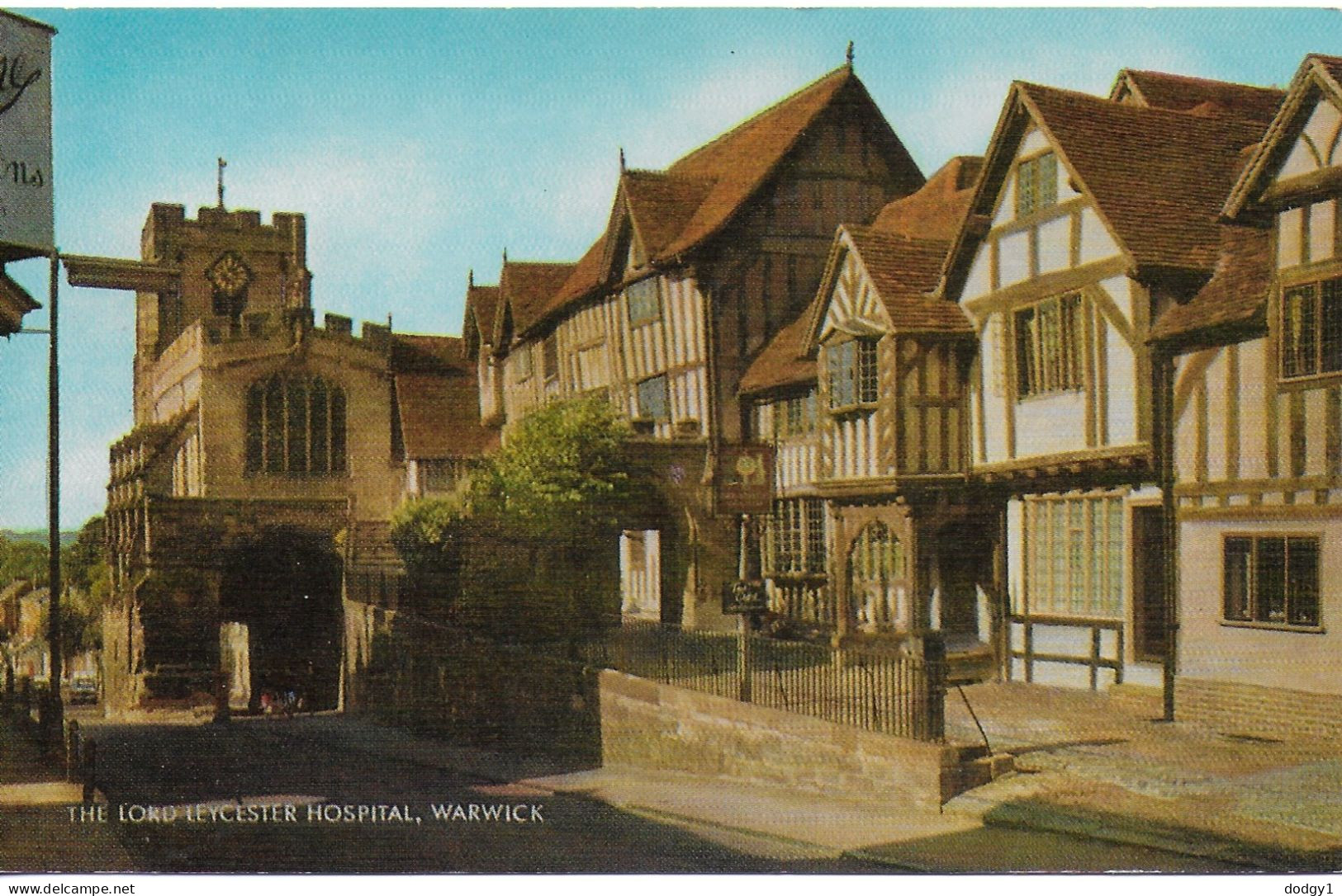 THE LORD LEICESTER HOSPITAL, WARWICK, WARWICKSHIRE, ENGLAND. UNUSED POSTCARD   Km3 - Warwick