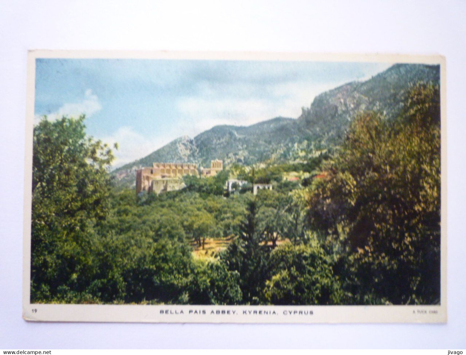 2023 - 2091  CYPRUS  :  BELLA PAIS ABBEY , KYRENIA  1956   XXX - Chypre
