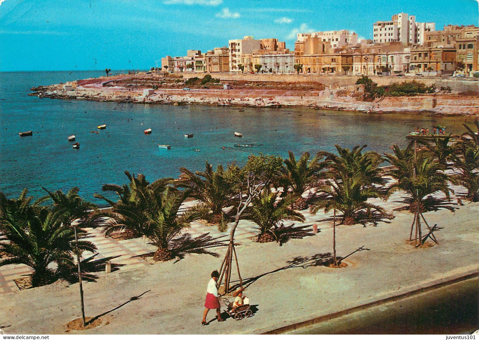 CPSM Malta-Sliema-Beau Timbre        L2373 - Malte