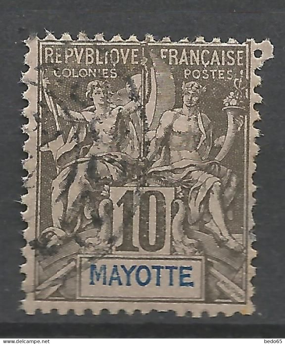 MAYOTTE N° 5 OBL Aminci / Used - Used Stamps