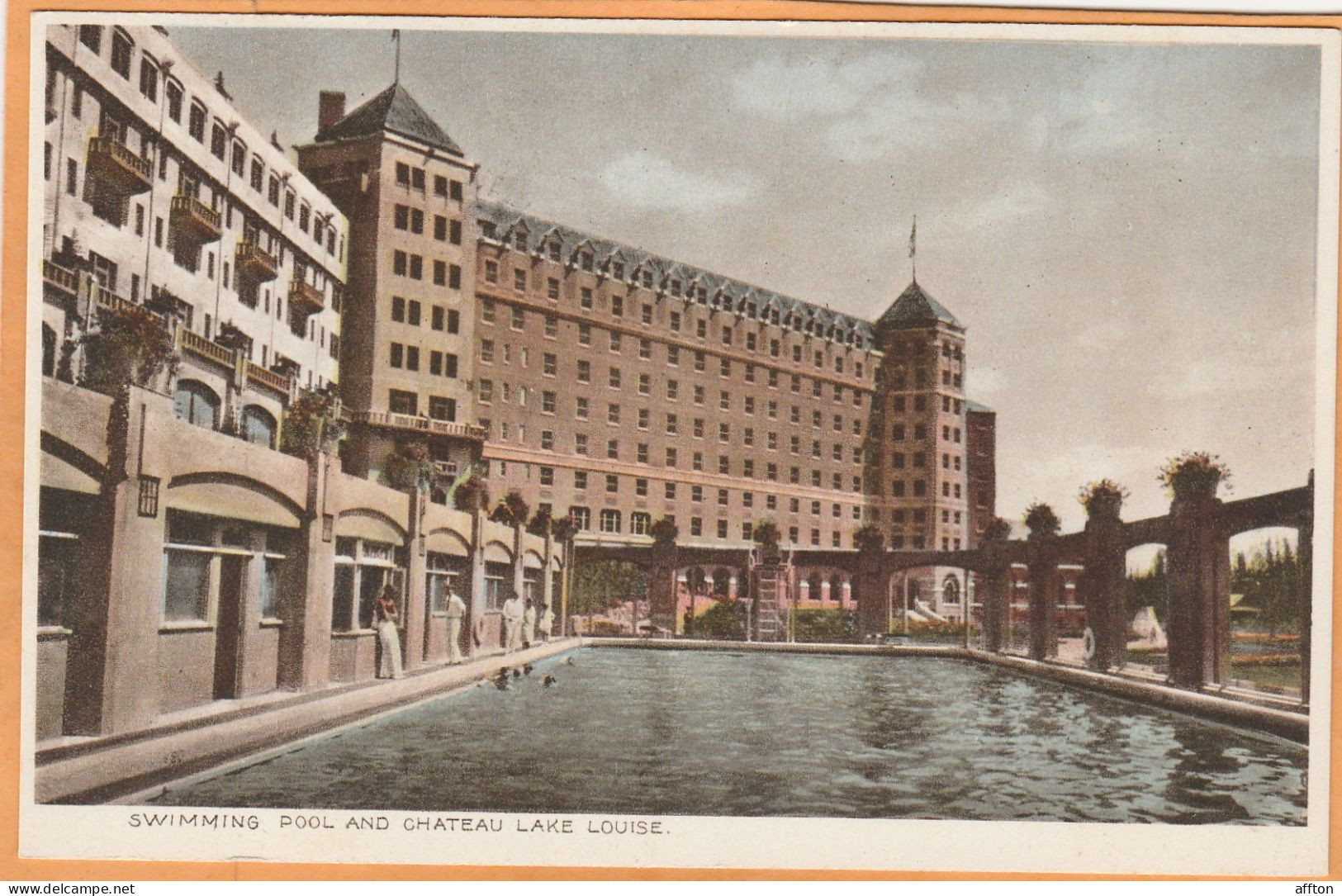 Alberta Canada Old Postcard - Lake Louise