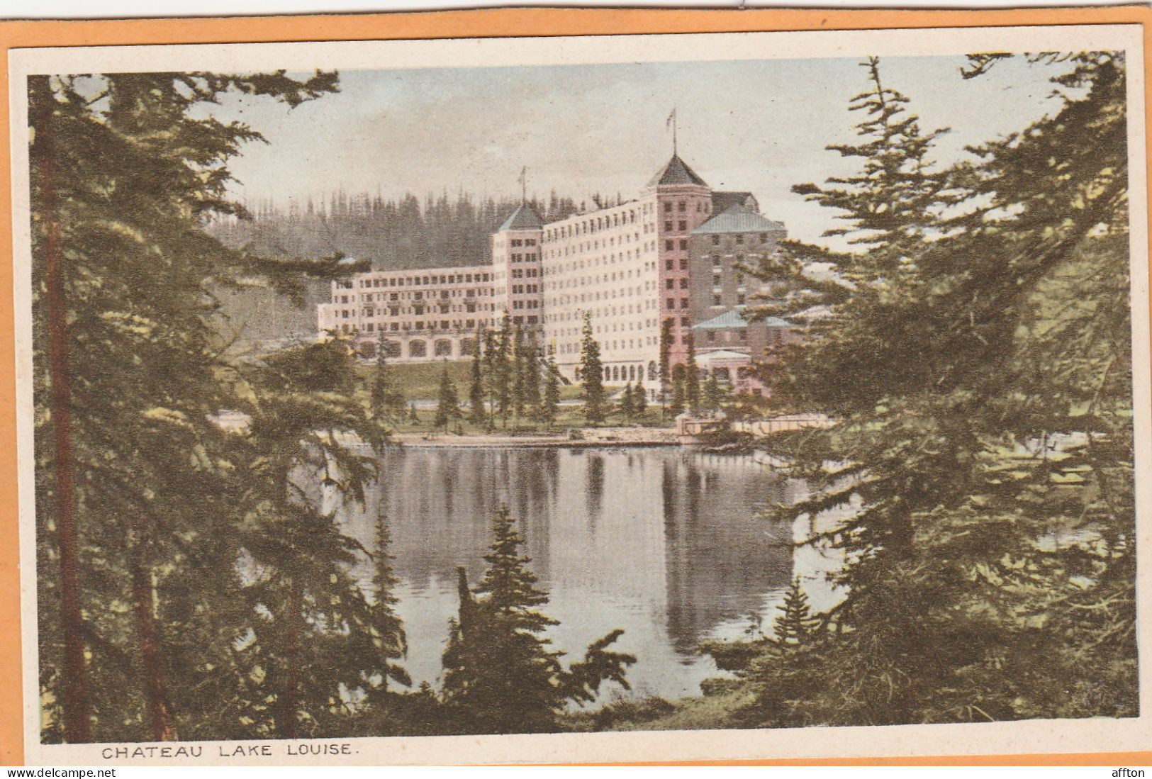 Alberta Canada Old Postcard - Lake Louise