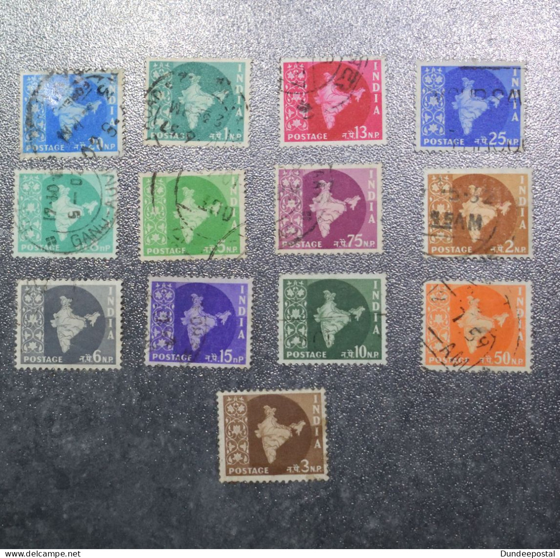 INDIA  STAMPS  Coms 1957     (N20)   ~~L@@K~~ - Gebraucht